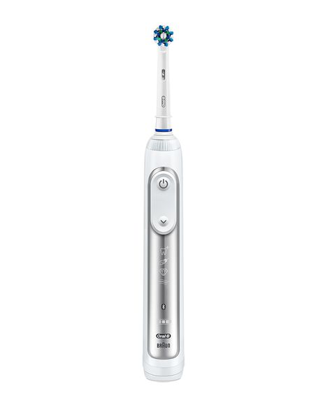 Genius 9000 White Electric Toothbrush w/ White Sakura Limited Edition Box & Case